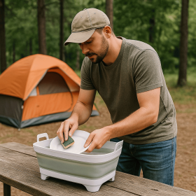 Camping Collapsible Multipurpose Sink Camping Collapsible Multipurpose Sink